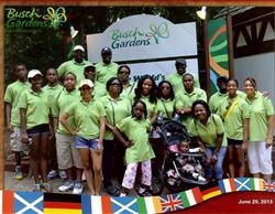 OAIA members at a community event at Busch Gardens