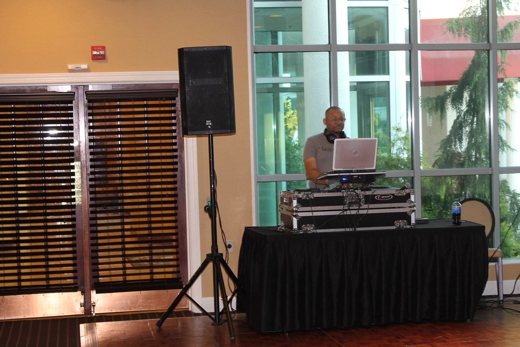 OAIA 2014 event – DJ setup