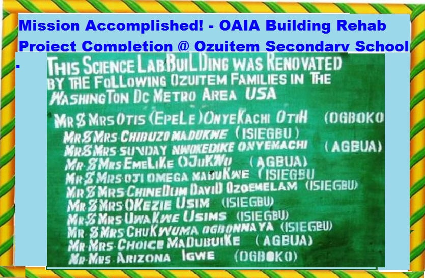 Migration route from Cross River State to Ozuitem